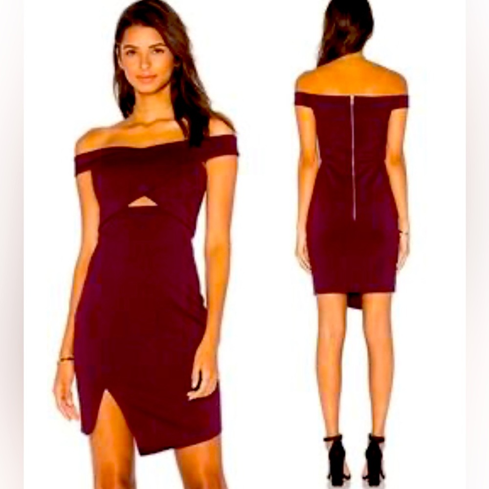 Bec & Bridge Banditti crossover mini dress
